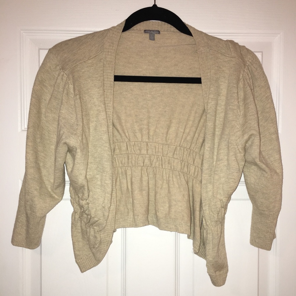 Capri throw on sweater